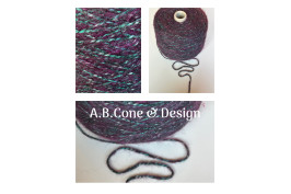 Yarnival 4305K paars gemeleerd 800 gram